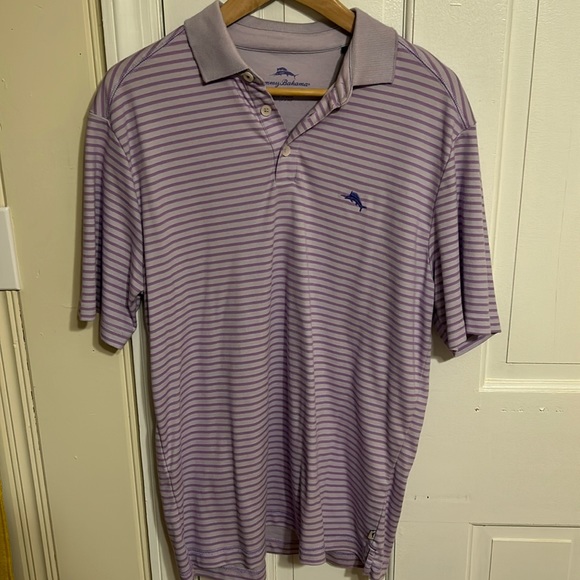 Tommy Bahama collard shirt. Size Medium - Picture 1 of 2